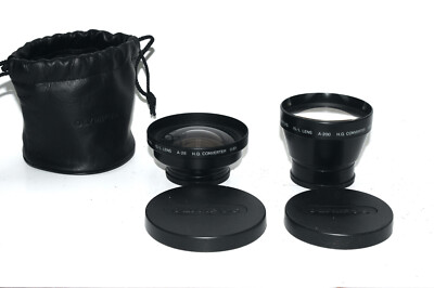 OLYMPUS IS/L Lens B-28 H.Q.CONVERTERS 0.8x & 1.5 Both.