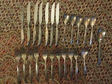 1847 Rogers Brothers IS Flair Silverplate Silverware Flatware Lot