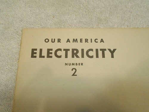 Coca Cola 1940's Our America Educational Series Electricity Poster #2 - Picture 9 of 11