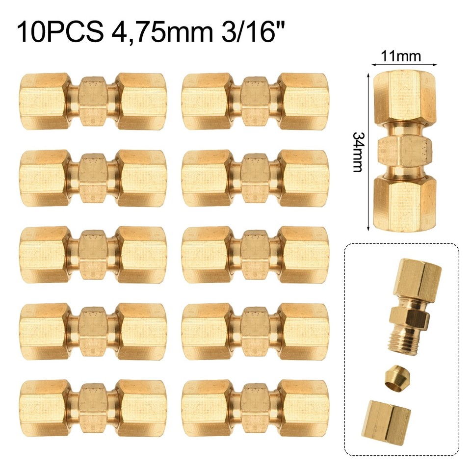 Repair For brake Lines in Minutes 4 75mm Connector No Flaring Necessary