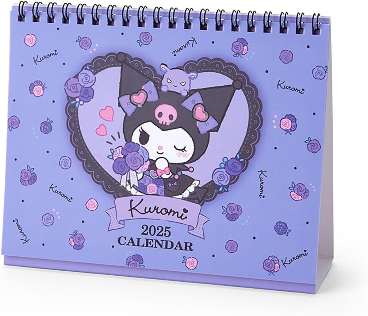 sanrio-desk-ring-451363-calendar-2025-kuromi-japan-ebay