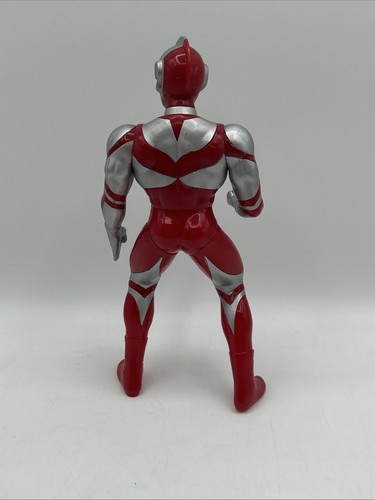 VINTAGE Bandai 1990 ULTRAMAN GREAT Ultraman Series Figure Red and Silver - Picture 8 of 19