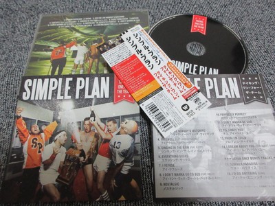 SIMPLE PLAN / taking one for the team /JAPAN LTD CD OBI bonus track