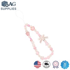 Handmade Pearl and Bead Phone Strap - Creative  Practical Gift for Any Occasion