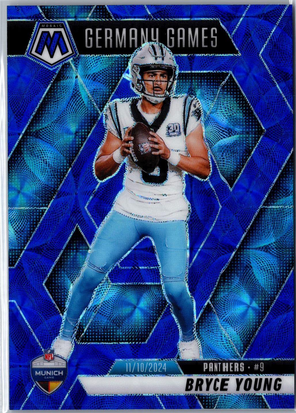 2025 Panini Mosaic #269 Bryce Young Blue Scope
