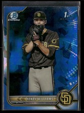 2022 Bowman Draft Sapphire Edition Henry Williams BDC-119 San Diego Padres
