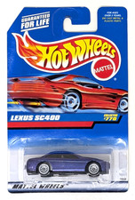 1997 Hot Wheels LEXUS SC400 #770 Purple w/Chrome Lace Spokes NEW
