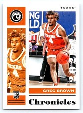 2021-22 Panini Chronicles Draft Picks - Greg Brown III #14 (RC)