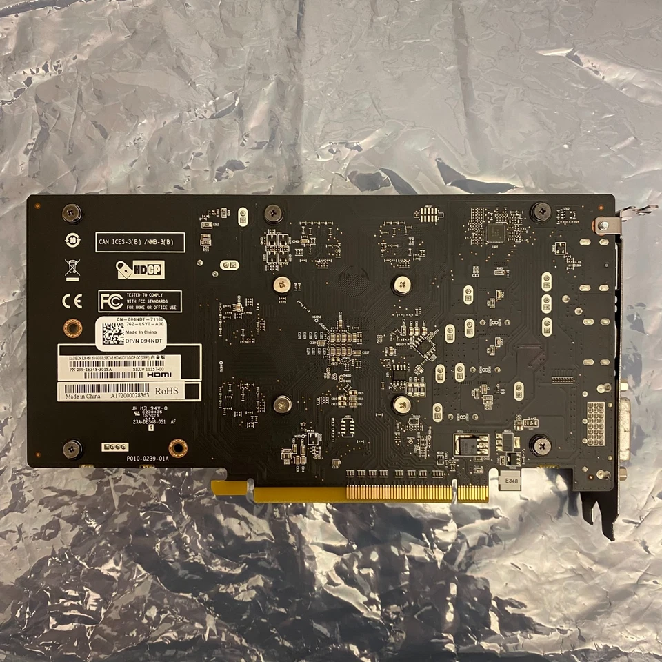 SAPPHIRE Radeon RX 460 2GB 128-Bit GDDR5 PCIe 3.0 DELL 94NDT AMD Video Card - Image 2 of 4