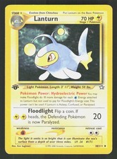 Pokemon Lanturn 38/111 1st Edition Uncommon Neo Genesis (MP)