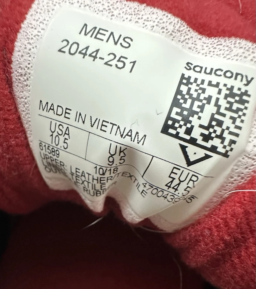 Saucony Jazz Original Sneakers Shoes 10.5 Mens Black Athletic Running - Image 3 of 4