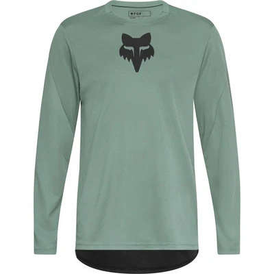 Fox MTB-Jersey Langarm Ranger Fox Head - Pine