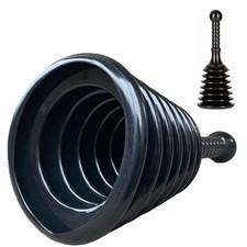 Cuzlarmul Sink and Drain Plunger, Mini Plunger Unclogging Tool for Black