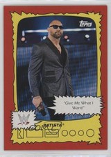 2021 Topps Heritage WWE Superstars Speak Batista #SS-1 0w6