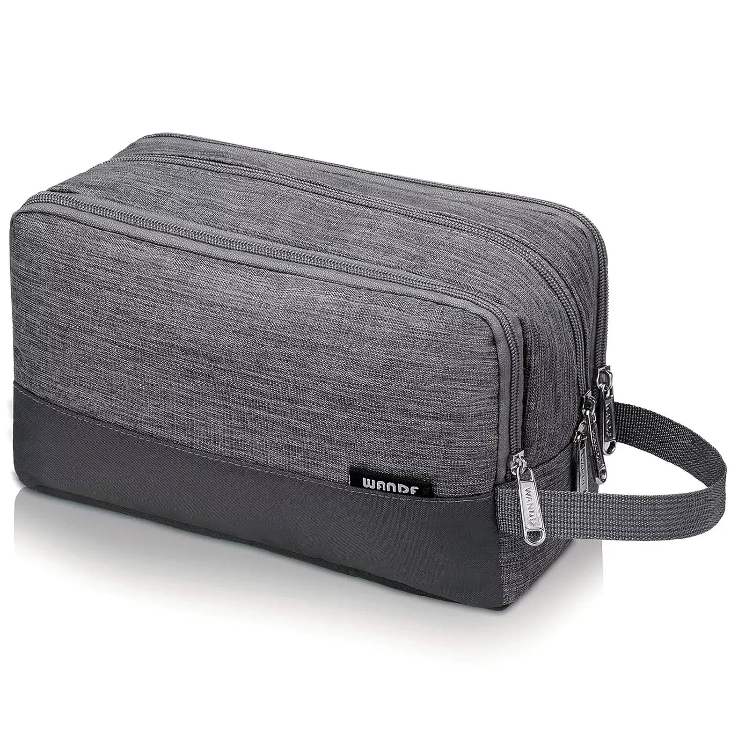 Men's Water-Resistant Hanging Toiletry Bag - Compact Shaving Dopp Kit for Travel-image