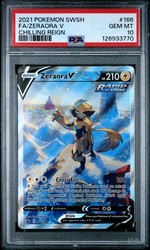 Zeraora V 166/198 Chilling Reign Alternate Full Art