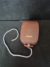 Vintage Argus L3 Light Exposure Meter in Leather Case West Germany