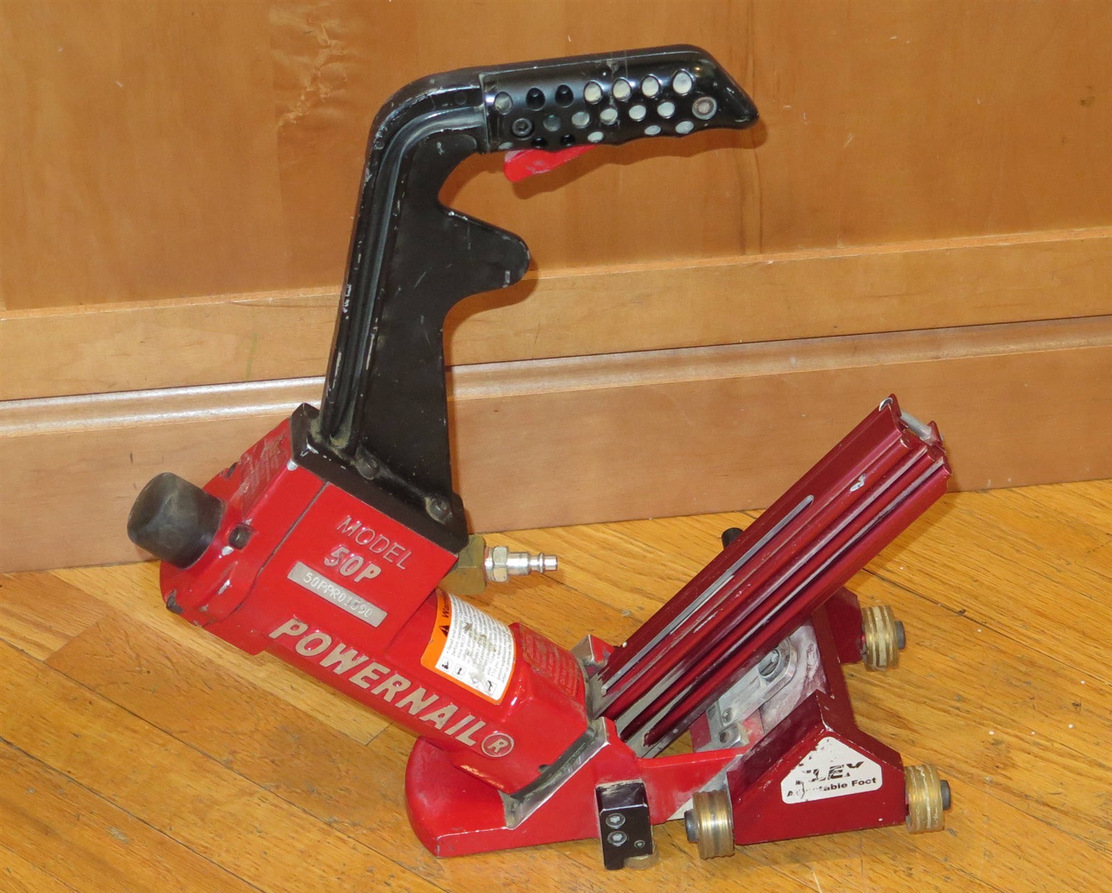 PowerNail 50P FLEX 18-gauge Pneumatic Floor Cleat Nailer for