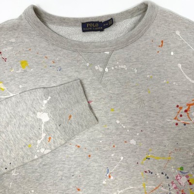 Polo Ralph Lauren Crewneck Sweatshirt Gray Womens Medium