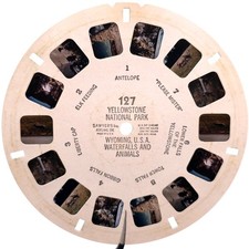 Yellowstone National Park Wyoming 127 View Master Reel J80 2 Ship FREE