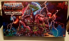 Masters of the Universe Origins Snake Mountain SEALED He-Man