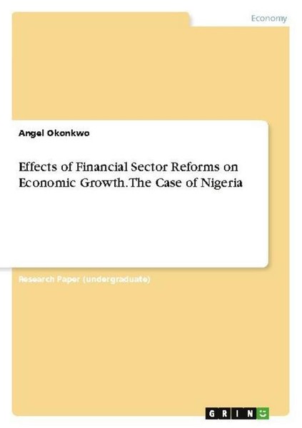 Effects Of Financial Sector Reforms On Economic Growth. The Case Of Nigeria Ange-image