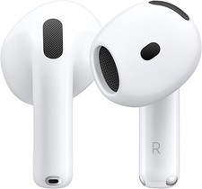 Apple AirPods 4 Wireless Earbuds, Bluetooth Headphones, Personalized Spatial Aud