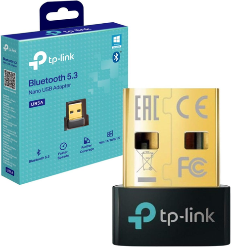 UB5A Nano Bluetooth 5.3 USB Adapter for Multiple Devices, Long Range Bluetooth A - Picture 11 of 12