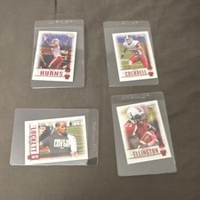 SAGE HIT NCAA Football Card Lot 4 Hurns Cockrell Lockett Ellington