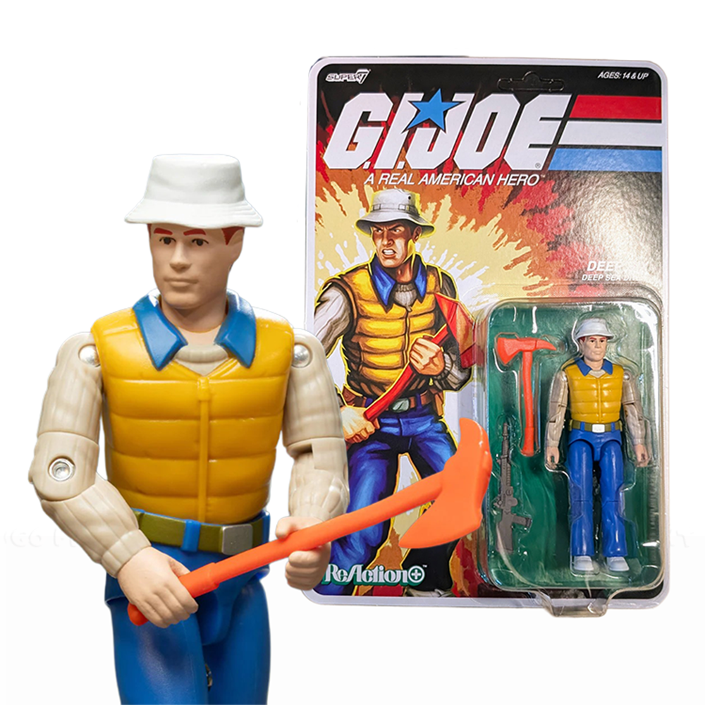 Deep Six GI Joe Comic ReAction Plus 1:18 Scale 3 3/4-Inch Action