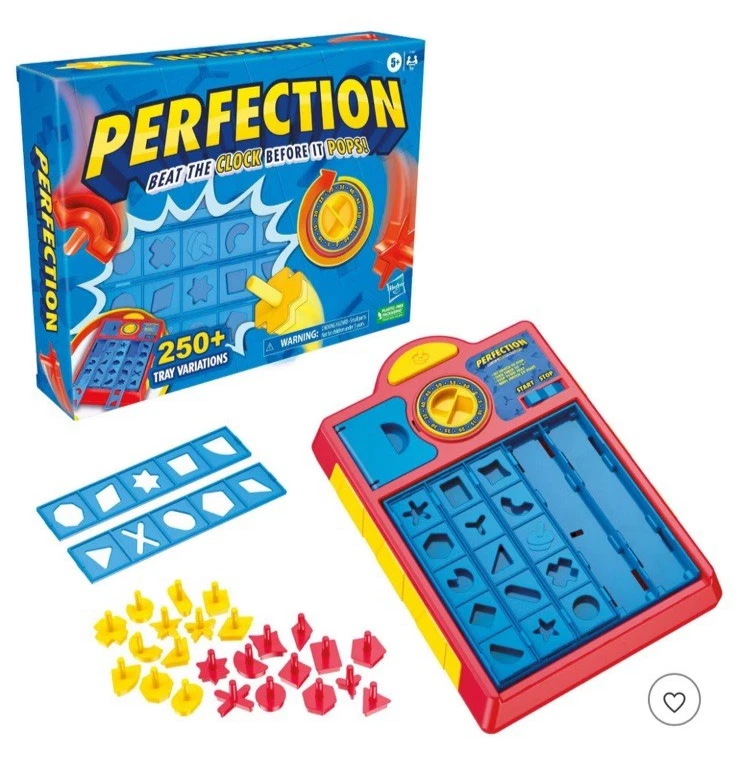 Perfection Game for Kids Ages 5+ by Hasbro NEW - Image 3 of 4