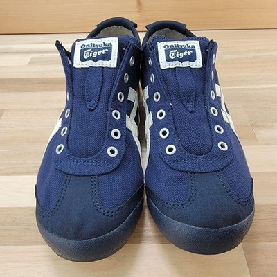 Onitsuka Tiger Sneakers Shoes Mexico 66 Slip-On Navy TH3K0N