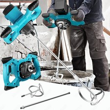 3500W Mörtelrührer Rührwerke Rührgerät Rührer Zementrührer Mörtel Zement 220V DE