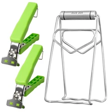 Bonison 3-Pack Hot Plate Grippers for Kitchen Use, Heat-Resistant with Anti-S...