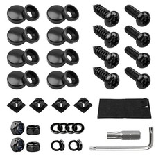 License Plate Screws Kits Anti Theft Mounting Hardware For Car Tag Plate