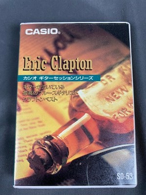 Casio Eric Clapton Cassette for EG-5 Super Rare! 1980 s