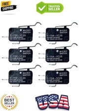 6 Pack Micro Switch 2  3 Prong 1014807 1014808 for Club Car Golf Cart DS  P...