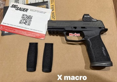 SIG SAUER P365X MACRO SLIDE + holosun & extras!! No fcu !