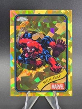 2025 Topps Chrome Marvel Sapphire REK-RAP Gold Refractor /50 #54
