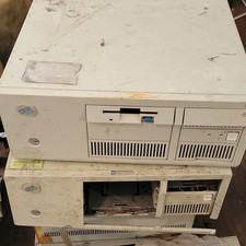 IBM Model 5170 Vintage Desktop Computer Lot of 2 Units 286/177 6/8000Hz