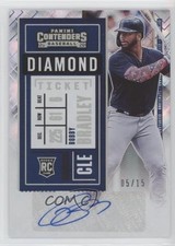 2020 Contenders Rookie 2 Variation A Diamond Ticket 5/15 Bobby Bradley Auto 8at