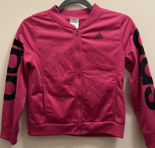 Adidas Jacket For Gurls Size 10/12 - Picture 1 of 4