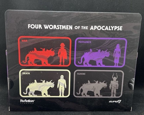 Modellino Super7 ReAction Worst Four Worstmen of the Apocalypse Pestilence nuovo con scatola - Foto 2 di 5