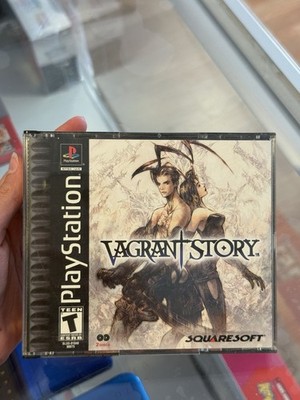 PS1 Vagrant Story 2000 CIB Complete Box 2 Disc manual + Reg Card