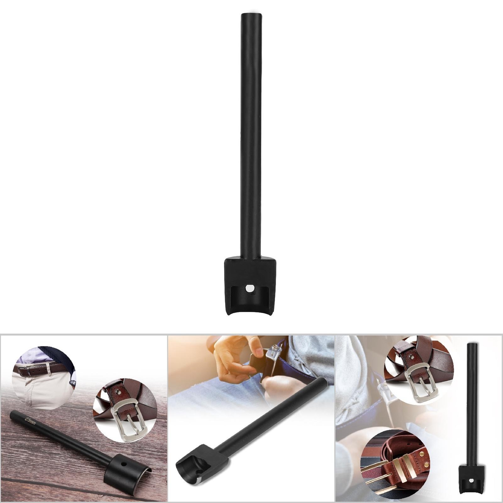 Leather Semicircle Punch Half Round Corner Punch Leathercraft Tool(25mm)