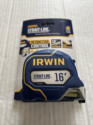 Irwin Strait-Line 16ft Tape Measure Reaction Control IWHT39391S
