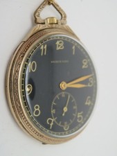 vecchio orologio da tasca ANCRE 15 RUBIS TEMERAIRE GENEVE 13785 WALZGOLD DOUBLE
