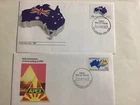 FDC , Apex 22c,(6/8/1981), Australia Day 1981 ,22c (21/1/1981)