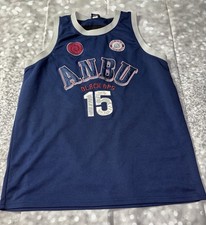 ANBU Black Ops Jersey Hidden Leaf Village Size L Naruto Shippuden Kakashi