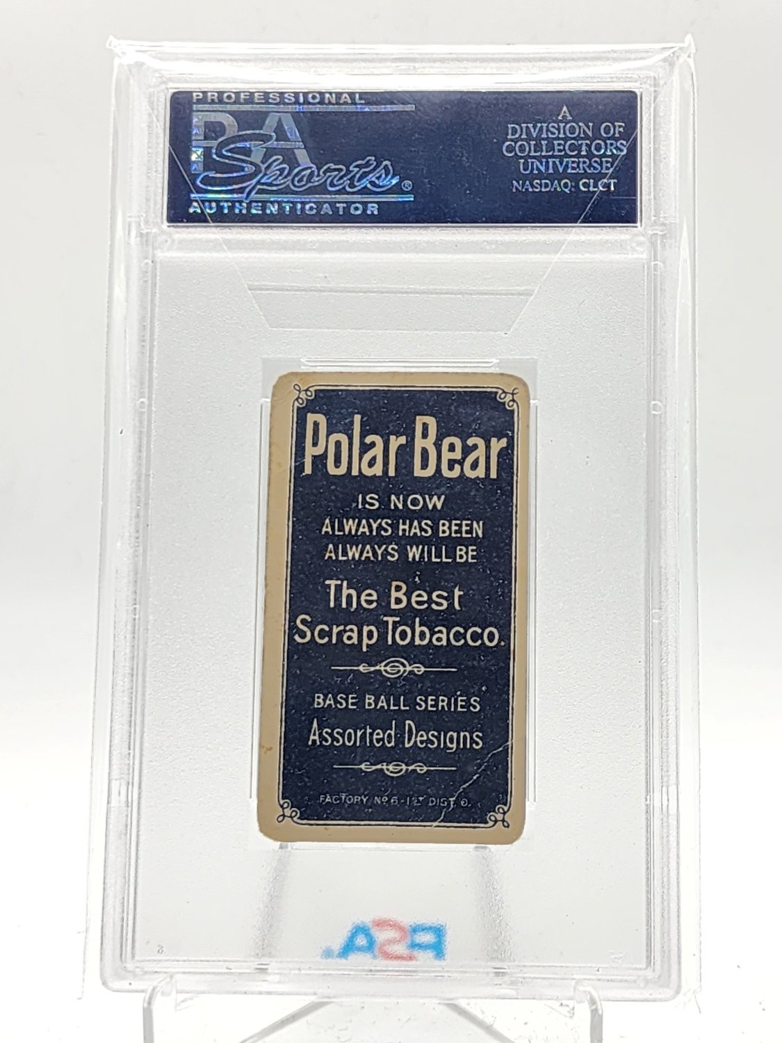 CHICK GANDIL 1909 T206 POLAR BEAR BASEBALL WHITE SOX PSA 2 Q5902 view 2